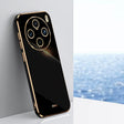For vivo X100 Pro 5G XINLI Straight Edge 6D Electroplate TPU Phone Case(Black) - free shipping - PMC TechLife - Order now!