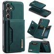 For Samsung Galaxy S24+ 5G DG.MING M2 Series 3-Fold Multi Card Bag + Magnetic Phone Case(Green) - Galaxy S24+ 5G Cases by DG.MING | Online Shopping South Africa | PMC Jewellery | Buy Now Pay Later Mobicred