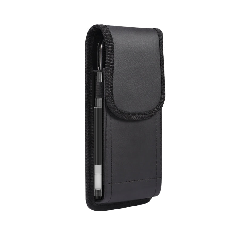 For 6.2 inch-6.5 inch Universally Litchi Texture Phone Carrying Pouch