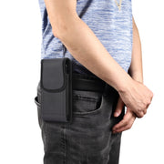 For 6.2 inch-6.5 inch Universally Litchi Texture Phone Carrying Pouch