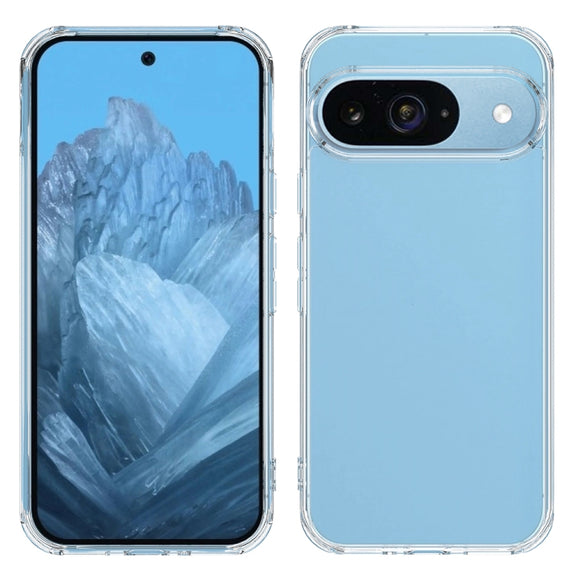 For Google Pixel 9 Scratchproof Acrylic TPU Phone Case(Transparent)