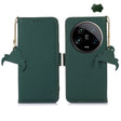 For Xiaomi 14 Ultra Genuine Leather Magnetic RFID Leather Phone Case(Green) - 14 Ultra Cases by PMC TechLife | Online Shopping South Africa | PMC TechLife | Buy Now Pay Later Mobicred