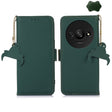 For Xiaomi Redmi A3 Genuine Leather Magnetic RFID Leather Phone Case(Green) - Xiaomi Cases by PMC TechLife | Online Shopping South Africa | PMC TechLife | Buy Now Pay Later Mobicred