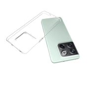 For OnePlus 10T 5G Water-resistant Texture TPU Phone Case(Transparent)