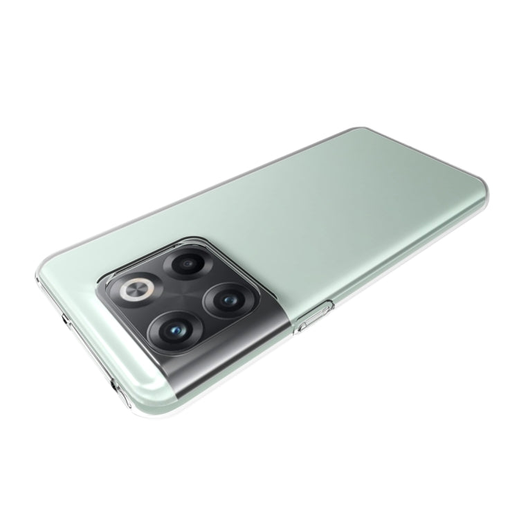 For OnePlus 10T 5G Water-resistant Texture TPU Phone Case(Transparent)