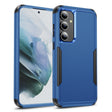For Samsung Galaxy S24 5G TPU + PC Shockproof Protective Phone Case(Royal Blue + Black) - Galaxy S24 5G Cases by PMC TechLife | Online Shopping South Africa | PMC TechLife