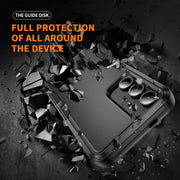 For Samsung Galaxy S24+ 5G TPU + PC Shockproof Protective Phone Case(Black)