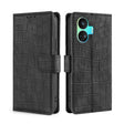 For Realme GT Neo5 SE Skin Feel Crocodile Magnetic Clasp Leather Phone Case(Black) - Realme Cases by PMC TechLife | Online Shopping South Africa | PMC TechLife | Buy Now Pay Later Mobicred