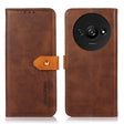 For Xiaomi Redmi A3 KHAZNEH Cowhide Texture Flip Leather Phone Case(Brown) - free shipping - PMC TechLife - Order now!