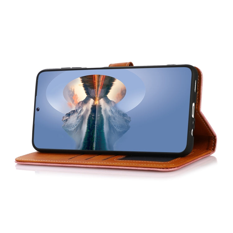 For Xiaomi Redmi A3 KHAZNEH Cowhide Texture Flip Leather Phone Case(Brown)