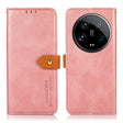 For Xiaomi 14 Ultra KHAZNEH Cowhide Texture Flip Leather Phone Case(Rose Gold) - 14 Ultra Cases by PMC TechLife | Online Shopping South Africa | PMC TechLife | Buy Now Pay Later Mobicred