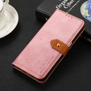 For Xiaomi 14 Ultra KHAZNEH Cowhide Texture Flip Leather Phone Case(Rose Gold)