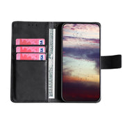 For Xiaomi Redmi Note 12S 4G Skin Feel Crocodile Magnetic Clasp Leather Phone Case(Black)