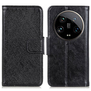 For Xiaomi 14 Ultra Nappa Texture Horizontal Flip Leather Phone Case(Black)