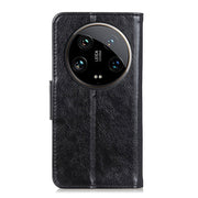 For Xiaomi 14 Ultra Nappa Texture Horizontal Flip Leather Phone Case(Black)