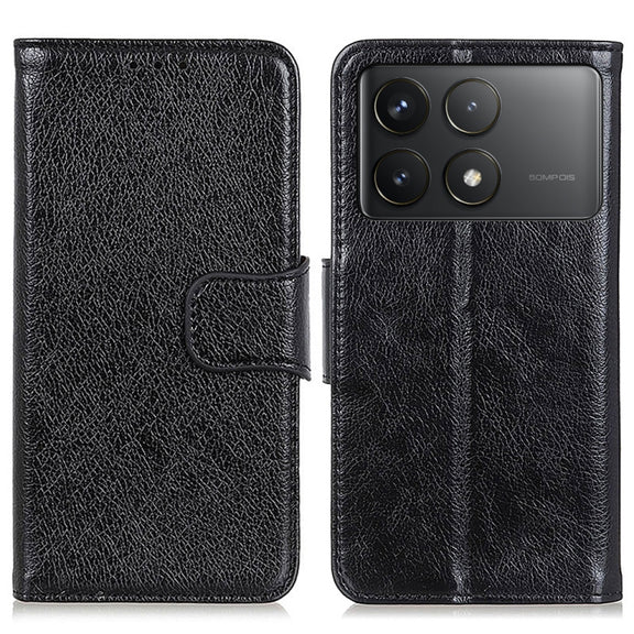 For Xiaomi Redmi K70 5G / K70 Pro 5G Nappa Texture Horizontal Flip Leather Phone Case(Black)