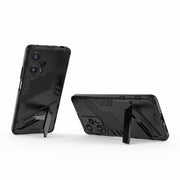 For Xiaomi Redmi Note 12 Turbo 5G Punk Armor 2 in 1 PC + TPU Phone Case(Black)