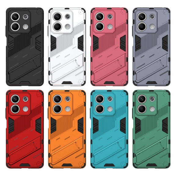 For Xiaomi Redmi Note 13 Punk Armor 2 in 1 PC + TPU Phone Case(Black)