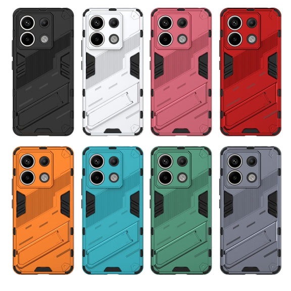 For Xiaomi Redmi Note 13 Pro+ Punk Armor 2 in 1 PC + TPU Phone Case(Red)