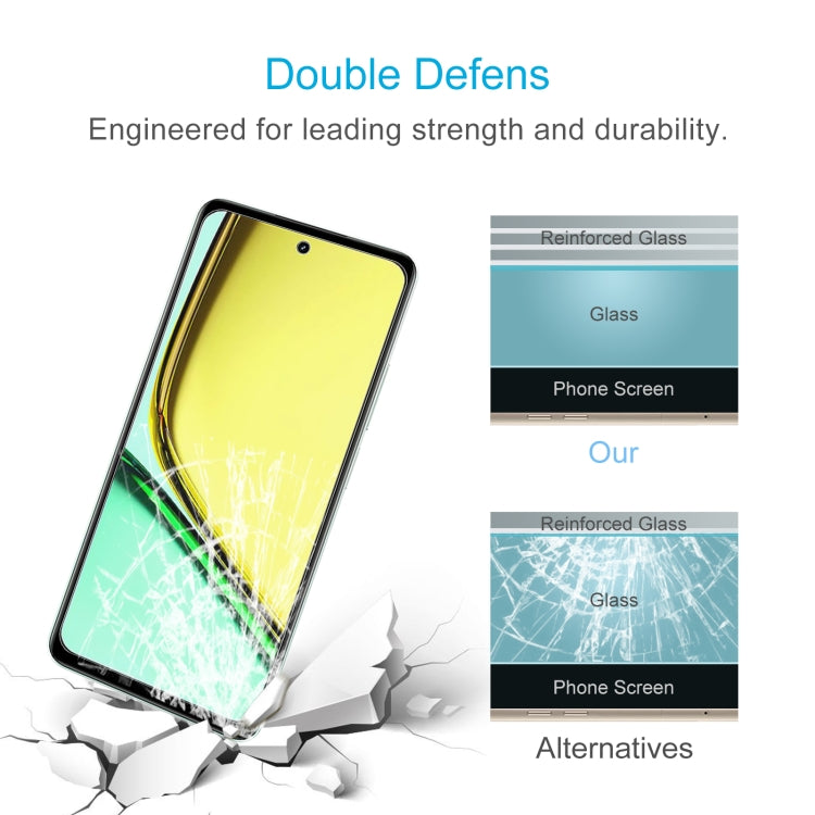 For Realme C67 4G / 12 Lite 0.26mm 9H 2.5D Tempered Glass Film
