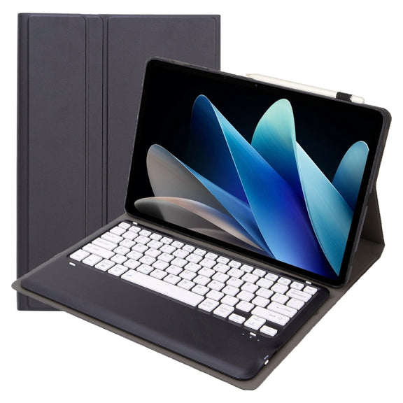 For vivo Pad 2 12.1 inch AV12 Ultra-thin Split Bluetooth Keyboard Leather Tablet Case(Black+White)