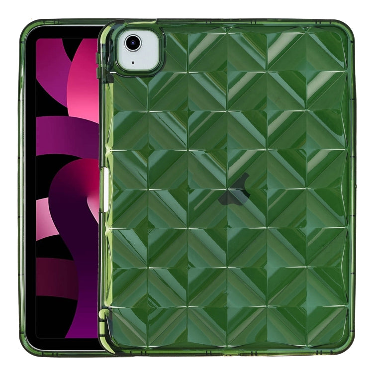Diamond Texture TPU Airbag Tablet Case For iPad Air 11 2024 / iPad Pro 11(Green)