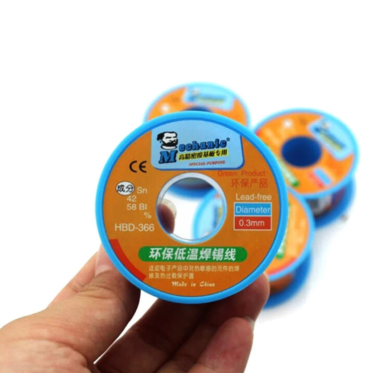 Mechanic HBD-366 40g Tin Solder Wire Lead-Free Solder Melt Rosin Core, Model:0.5mm