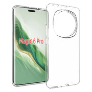 For Honor Magic6 Pro 5G Water-resistant Texture TPU Phone Case(Transparent)