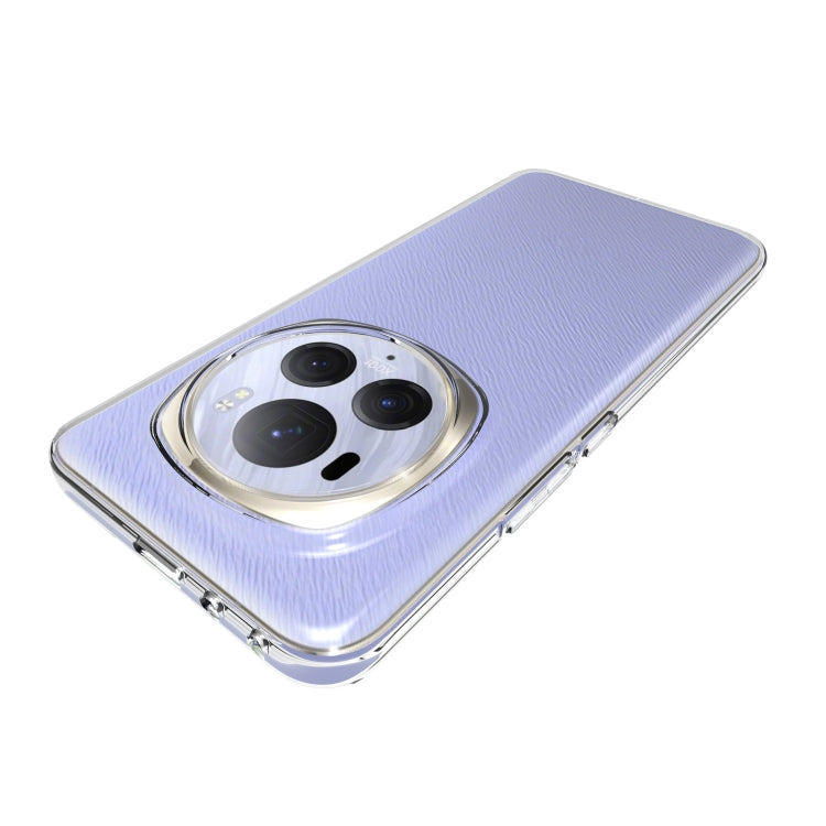 For Honor Magic6 Pro 5G Water-resistant Texture TPU Phone Case(Transparent)