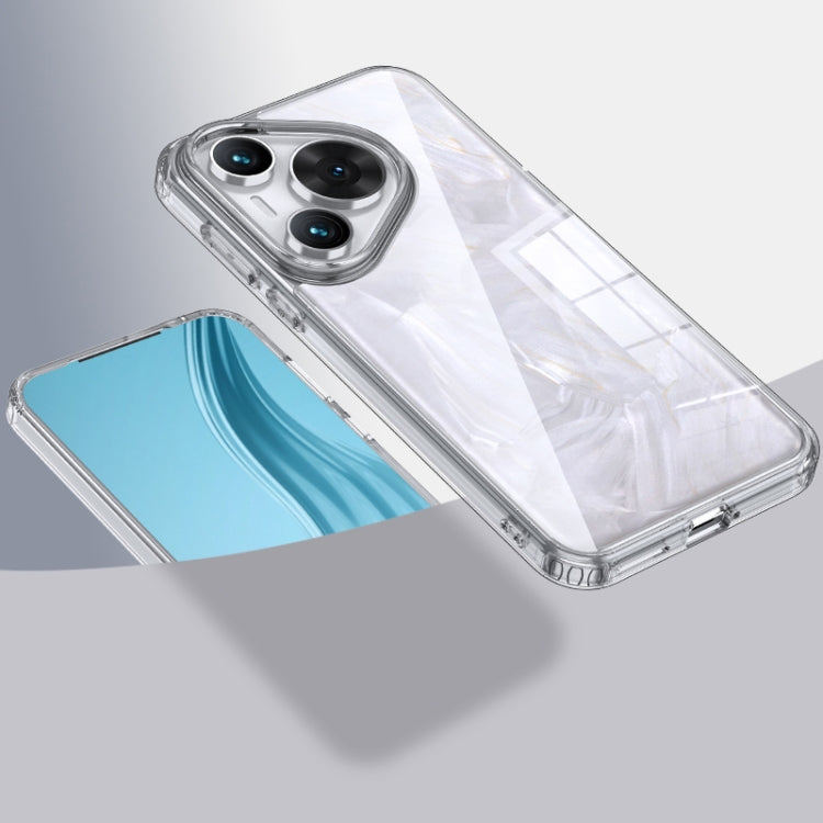 For Huawei Pura 70 Pro / 70 Pro+ Armor Clear TPU Hard PC Phone Case(Clear)