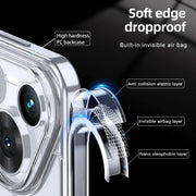 For Huawei Pura 70 Pro / 70 Pro+ Armor Clear TPU Hard PC Phone Case(Clear)