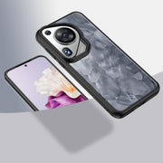 For Huawei Pura 70 Ultra Armor Clear TPU Hard PC Phone Case(Matte Black)