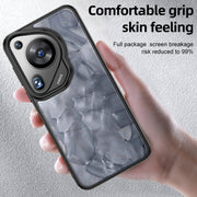 For Huawei Pura 70 Ultra Armor Clear TPU Hard PC Phone Case(Matte Black)