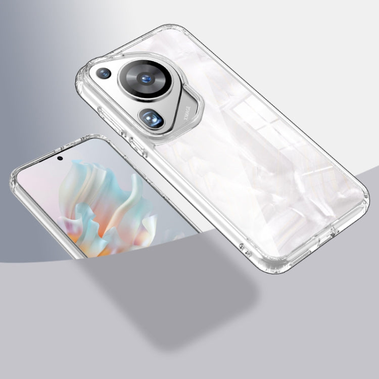 For Huawei Pura 70 Ultra Armor Clear TPU Hard PC Phone Case(Clear)