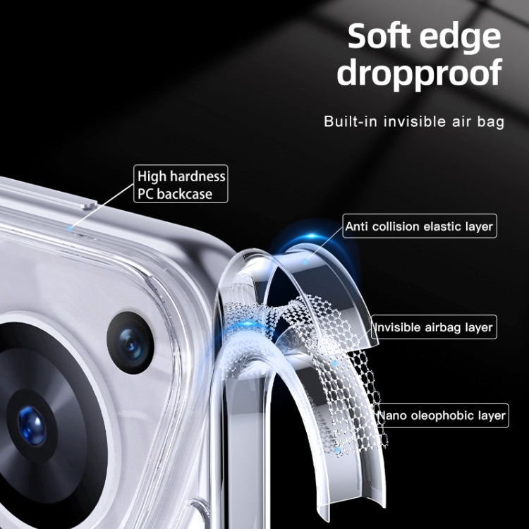 For Huawei Pura 70 Ultra Armor Clear TPU Hard PC Phone Case(Clear)