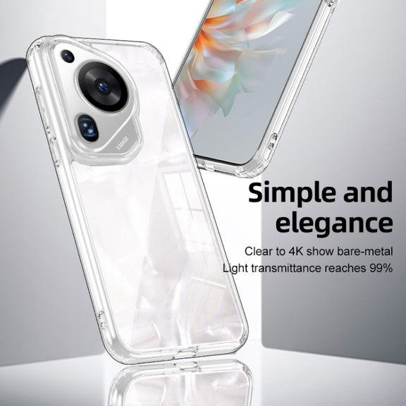 For Huawei Pura 70 Ultra Armor Clear TPU Hard PC Phone Case(Clear)
