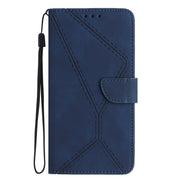 For Xiaomi 13T / 13T Pro Stitching Embossed Leather Phone Case(Blue)