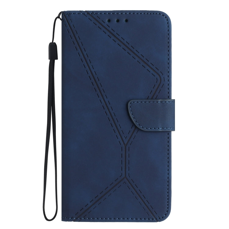 For Xiaomi 13T / 13T Pro Stitching Embossed Leather Phone Case(Blue)