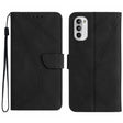 For Motorola Moto G Stylus 5G 2022 Stitching Embossed Leather Phone Case(Black) - free shipping - PMC TechLife - Order now!