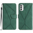For Motorola Moto G Stylus 4G 2022 Stitching Embossed Leather Phone Case(Green) - free shipping - PMC TechLife - Order now!