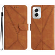 For Motorola Moto G Power 5G 2024 Stitching Embossed Leather Phone Case(Brown) - free shipping - PMC TechLife - Order now!