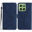 For Motorola Edge 60 5G Stitching Embossed Leather Phone Case(Blue) - free shipping - PMC TechLife - Order now!