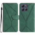 For Motorola Moto G56 5G Stitching Embossed Leather Phone Case(Green) - free shipping - PMC TechLife - Order now!