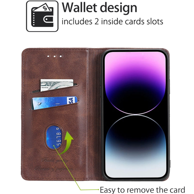 For Huawei Pura 70 Pro / 70 Pro+ 5G Cow Texture Magnetic Leather Phone Case(Dark Brown)
