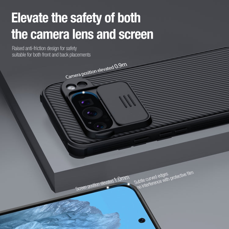 For Google Pixel 9 Pro NILLKIN CamShield Pro PC Phone Case(Blue)