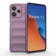 For Xiaomi Redmi 12 5G Magic Shield TPU + Flannel Phone Case(Purple) - Xiaomi Cases by PMC TechLife | Online Shopping South Africa | PMC TechLife | Buy Now Pay Later Mobicred