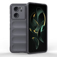 For Xiaomi Redmi K60 Ultra Magic Shield TPU + Flannel Phone Case(Dark Grey) - Redmi K60 Ultra Cases by PMC TechLife | Online Shopping South Africa | PMC TechLife | Buy Now Pay Later Mobicred