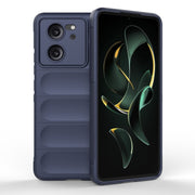 For Xiaomi Redmi K60 Ultra Magic Shield TPU + Flannel Phone Case(Dark Blue)