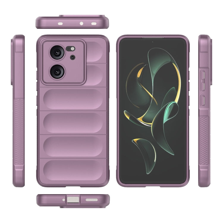 For Xiaomi Redmi K60 Ultra Magic Shield TPU + Flannel Phone Case(Purple)