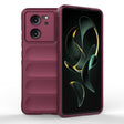 For Xiaomi Redmi K60 Ultra Magic Shield TPU + Flannel Phone Case(Wine Red) - Redmi K60 Ultra Cases by PMC TechLife | Online Shopping South Africa | PMC TechLife | Buy Now Pay Later Mobicred